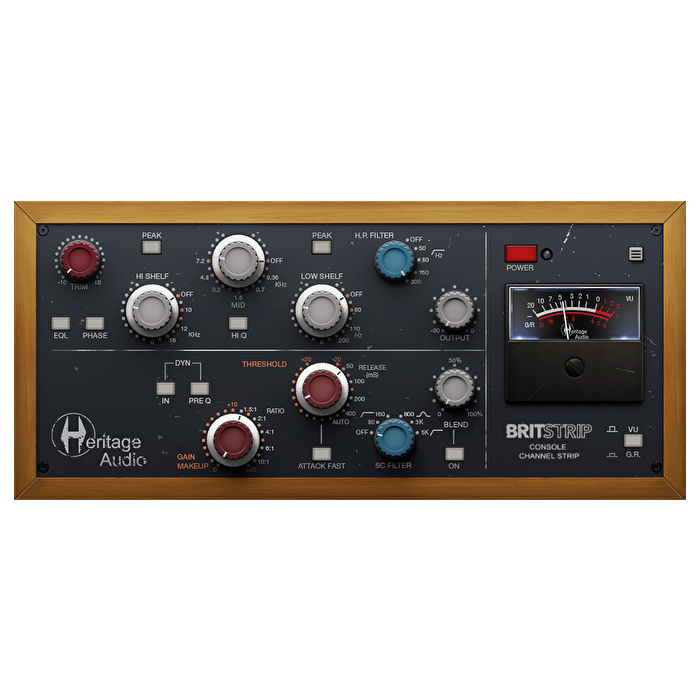 HERITAGE AUDIO Britstrip Console Channel Strip Plugin